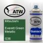 Preview: Mitsubishi, Everett Green Metallic, G36: 400ml Sprühdose, von ATW Autoteile West.
